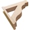 Ekena Millwork 8-in W x 34-in D x 34-in H Funston Block Rough Cedar Woodgrain TimberThane Outlooker, Primed Tan OUTUR080X34X34FST44RCPR - alternate 4